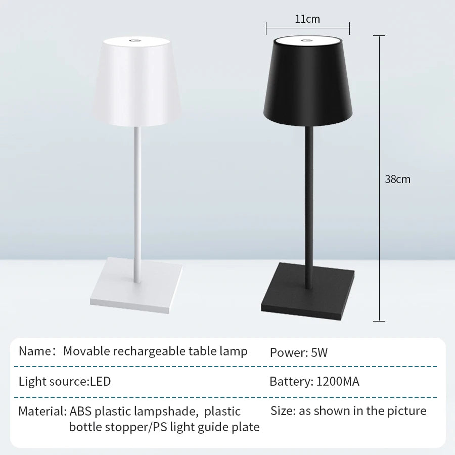 Rechargeable LED Table Lamp