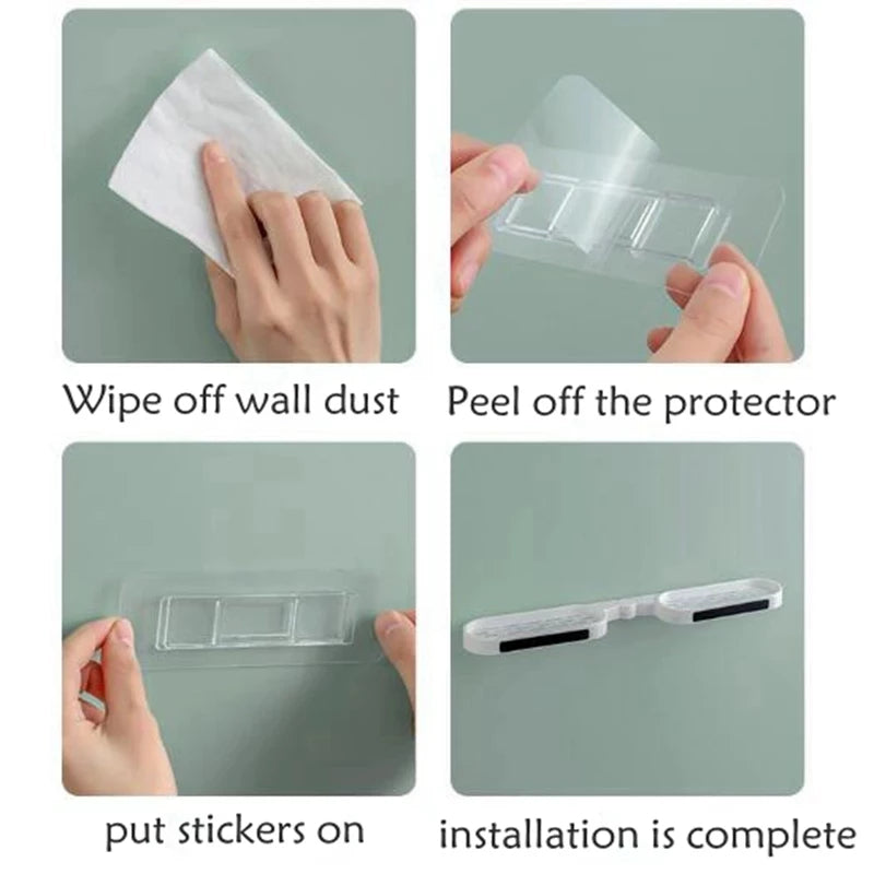 Rotatable Bathroom Corner Shelf Wall-mounted