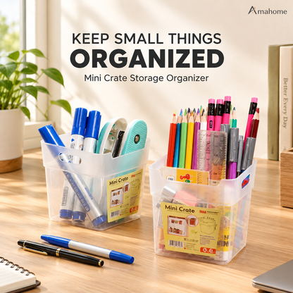 Mini Storage Crate – Small Things Organizer for Home & Office