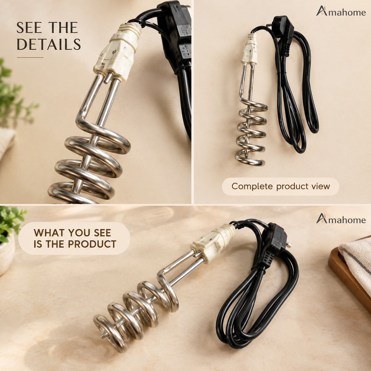 F8 Water Boiling Rod – Electric Immersion Water Heater