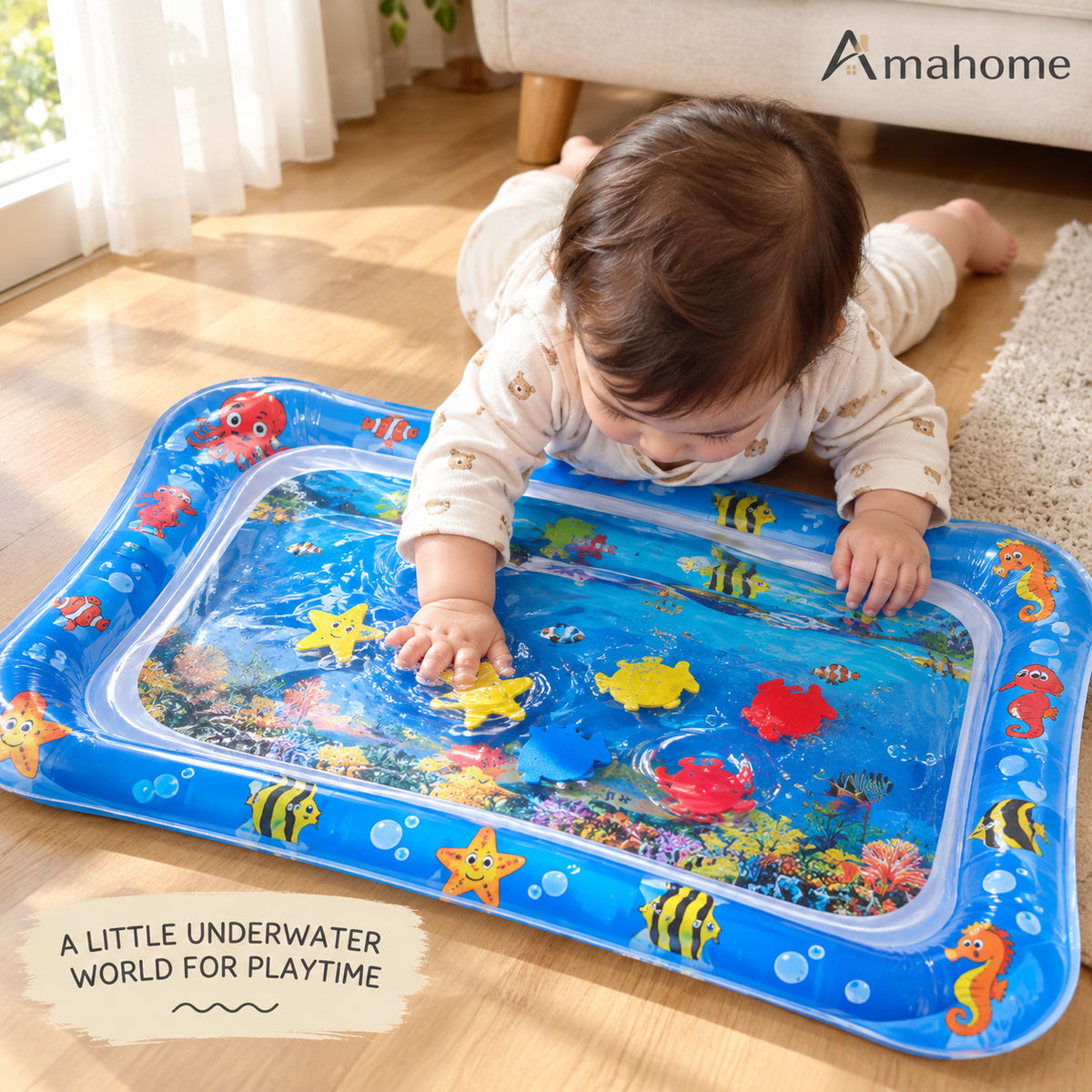 Baby Water Tummy Time Play Mat