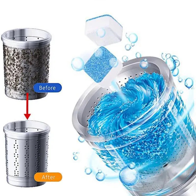 Washing Machine Cleaner Detergent Effervescent Tablets