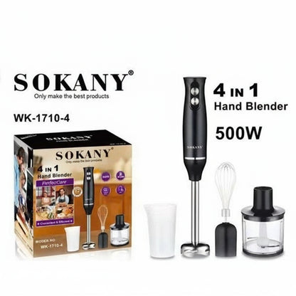 Sokany Hand Blender 4 in 1
