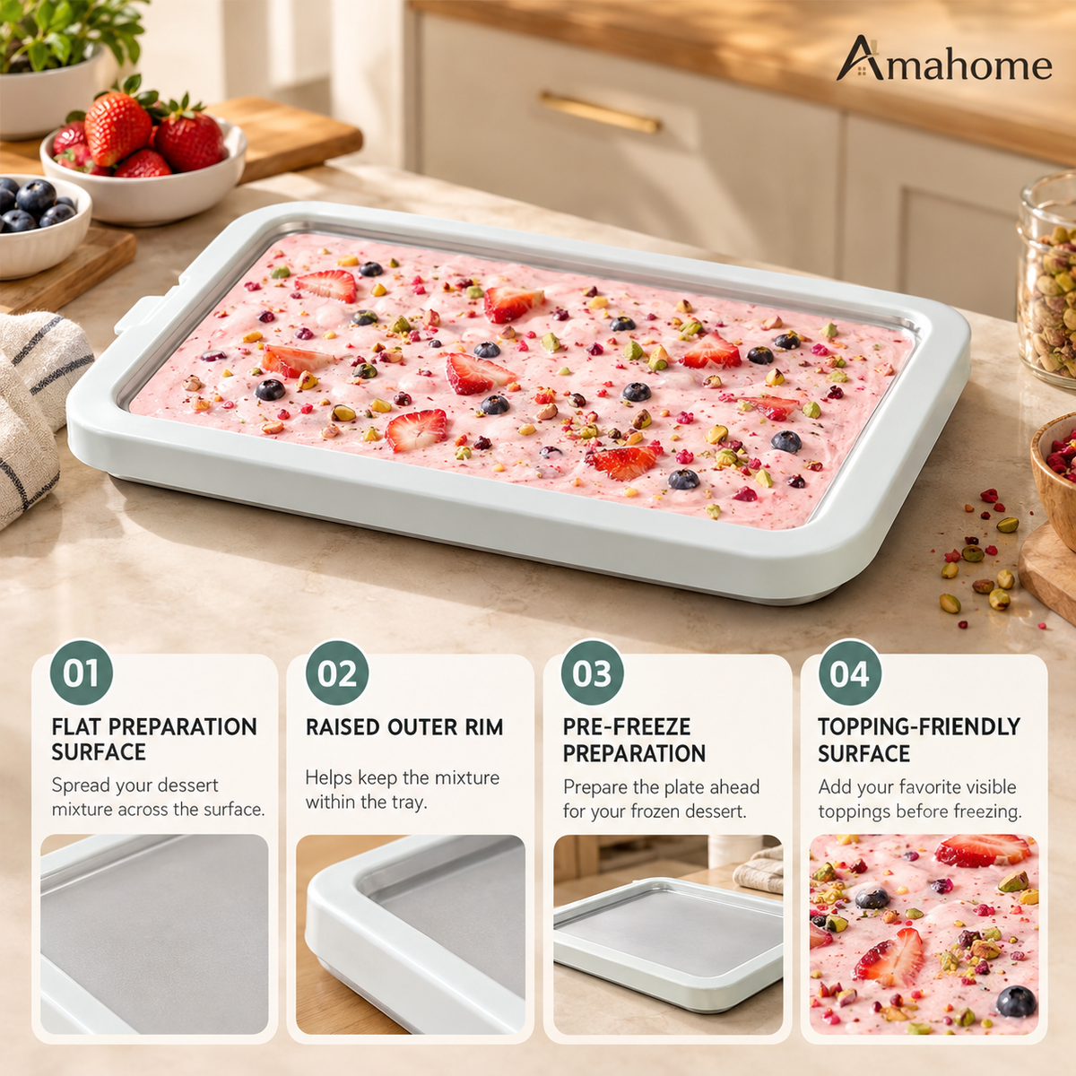 Frozen Dessert Maker Plate