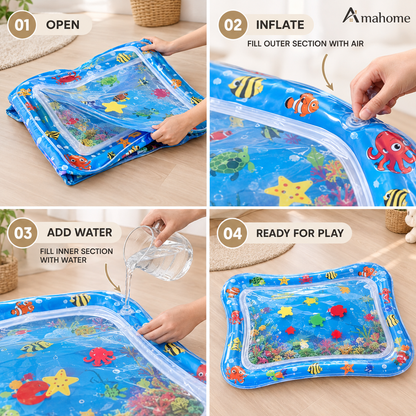 Baby Water Tummy Time Play Mat