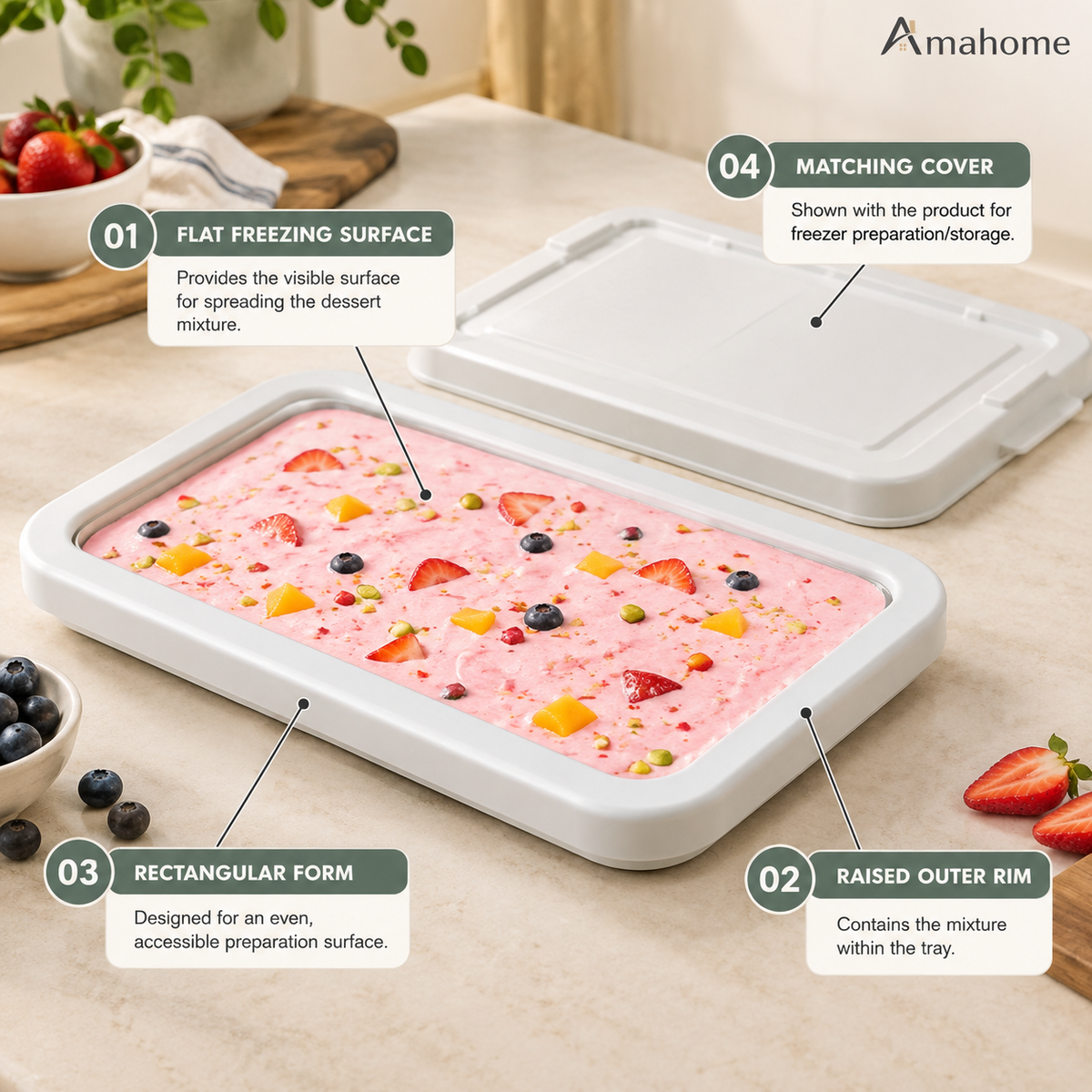 Frozen Dessert Maker Plate