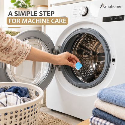 Washing Machine Deep Cleaning & Decontamination Tablets – 1-2 Tablet Use