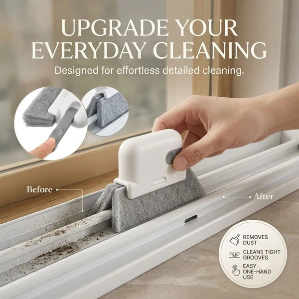 Multi-Function Window Gap Cleaning Brush