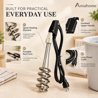 F8 Water Boiling Rod – Electric Immersion Water Heater