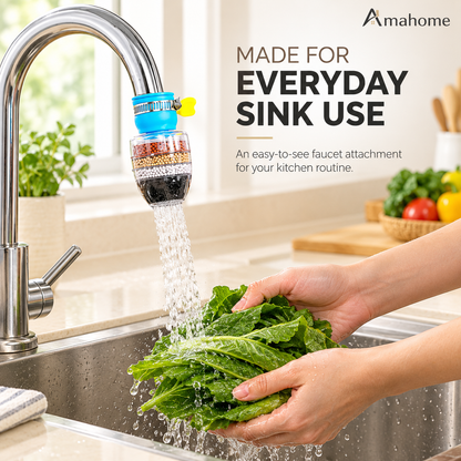 Multi-Layer Faucet Water Filter – Faucet Filter Attachment