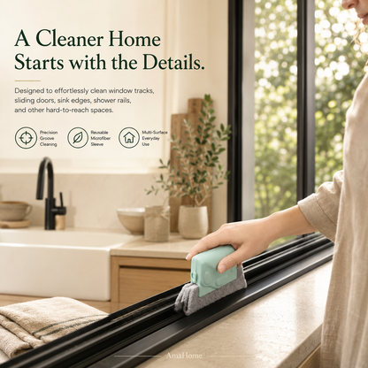 Multi-Function Window Gap Cleaning Brush