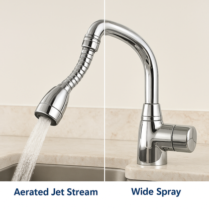 360° Rotatable Faucet Filter Extension