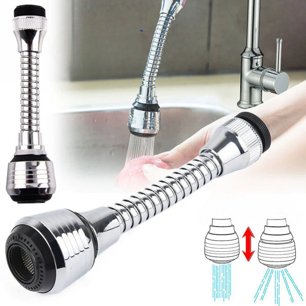 360° Rotatable Faucet Filter Extension