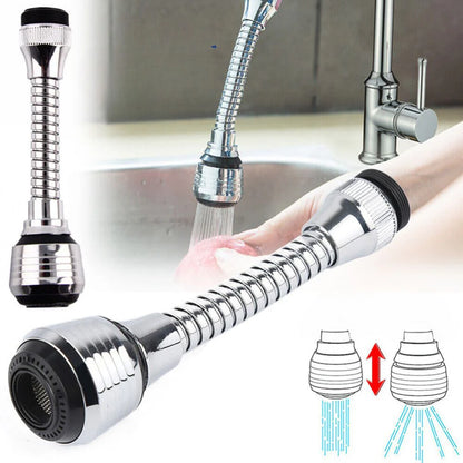 360° Rotatable Faucet Filter Extension