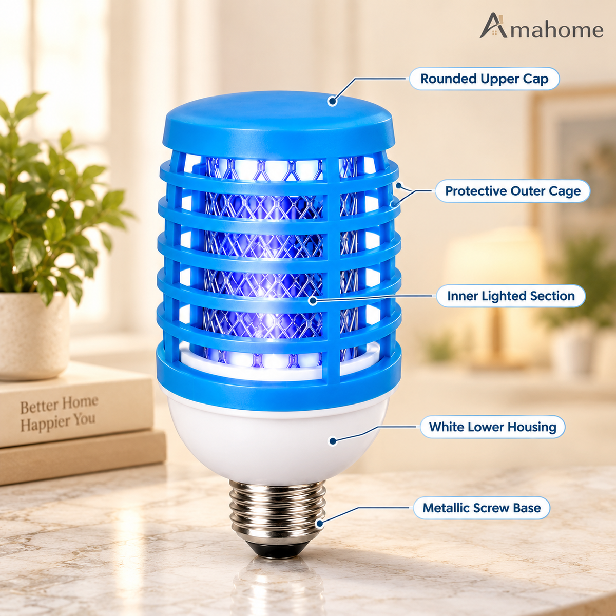 LED Mosquito Killer Lamp – Electric Insect Killer Bulb