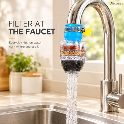 Multi-Layer Faucet Water Filter – Faucet Filter Attachment