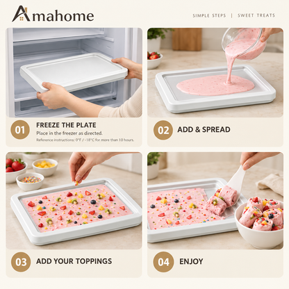 Frozen Dessert Maker Plate