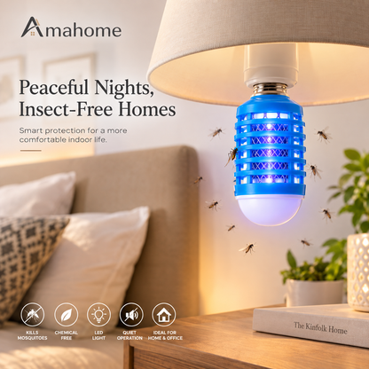 LED Mosquito Killer Lamp – Electric Insect Killer Bulb