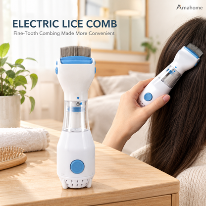 Electric Lice Comb – Gentle Scalp &amp; Lice Removal Comb