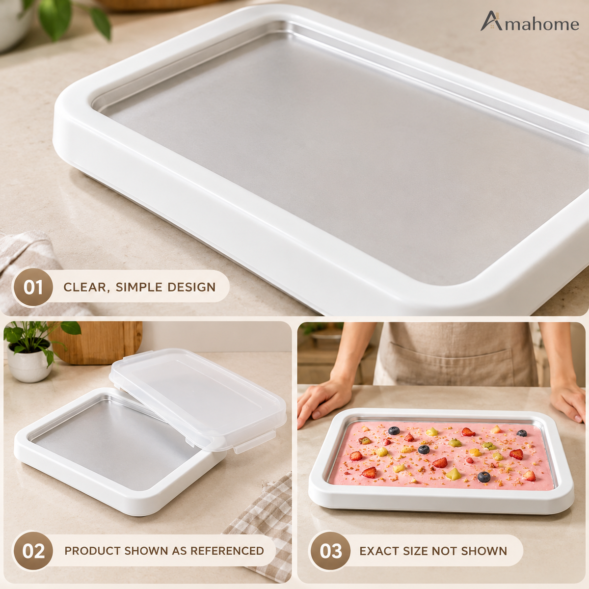 Frozen Dessert Maker Plate