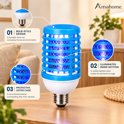 LED Mosquito Killer Lamp – Electric Insect Killer Bulb